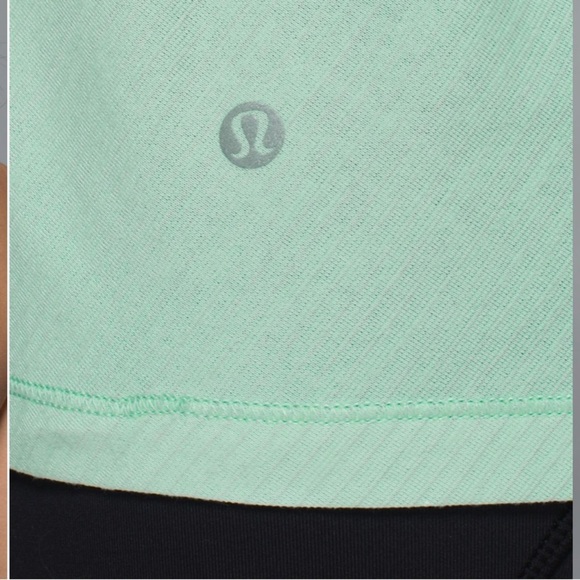 lululemon Cardio Squad Tank Heathered Sea Mist - Picture 7 of 14